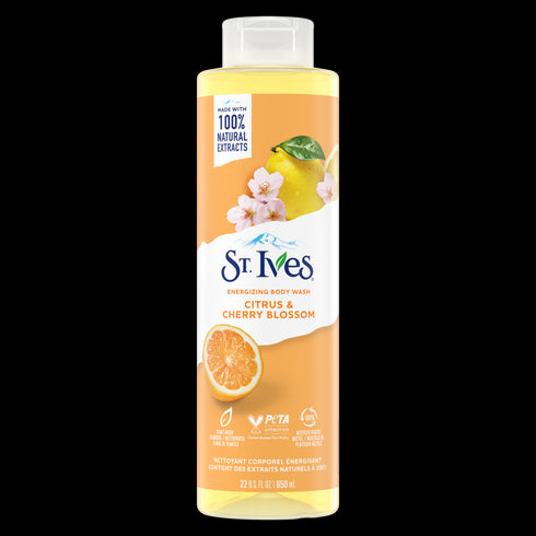 St. Ives Body Wash Citrus & Cherry Blossom 22oz